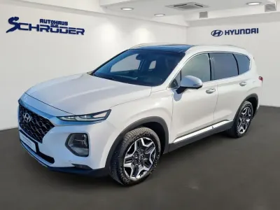 Gebraucht Hyundai Santa Fe 200 PS (147 kW) 2019 Weiss SUV