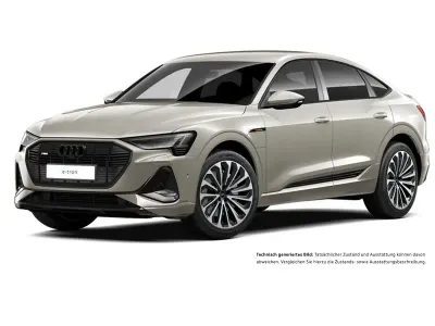 Brugt Audi e-tron Sportback S-Line 300 kW (408 HK) 2022 Beige SUV