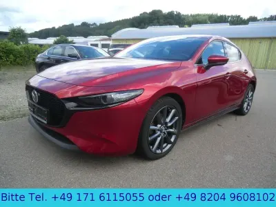 Gebraucht Mazda 3 Selection 150 PS (110 kW) 2021 Rot Limousine