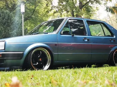 Gebraucht VW Jetta 54 PS (39 kW) 1987 Blau Limousine