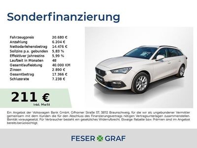 Gebraucht Seat Leon ST Style 150 PS (110 kW) 2022 Weiß Kombi
