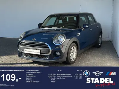 Gebraucht Mini One D Pepper 95 PS (69 kW) 2018 Blau Kleinwagen