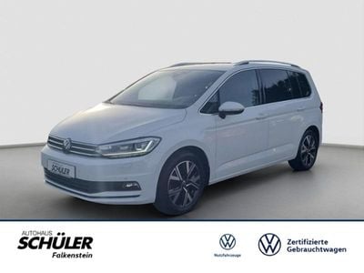 Gebraucht VW Touran Highline 150 PS (110 kW) 2023 Weiß (pure white) Van / Kleinbus
