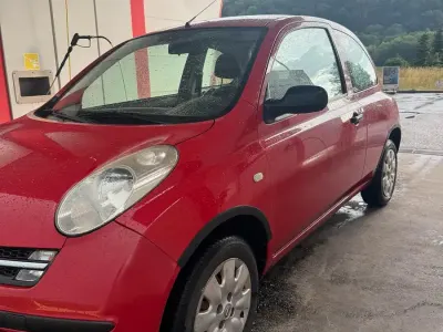 Gebraucht Nissan Micra 80 PS (58 kW) 2005 Rot Kleinwagen