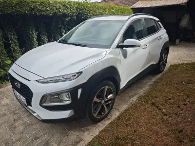 Gebraucht Hyundai Kona Premium 177 PS (130 kW) 2019 Weiß SUV