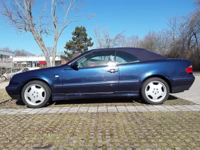Gebraucht Mercedes CLK230 Elegance 193 PS (141 kW) 1998 Blau Cabrio