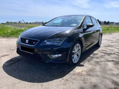 Usata Seat Leon FR 184 CV (135 kW) 2016 Nero Berlina