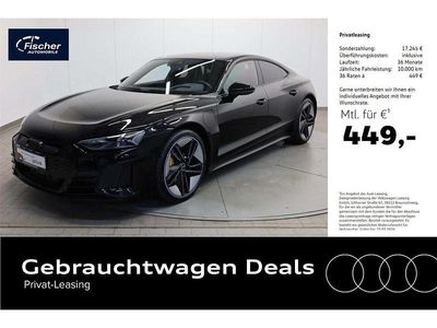 Schwarz Gebraucht 2024 Audi e-tron GT quattro Sport Limousine | 89.980 € (Teuer)