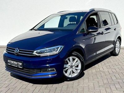 Blau Gebraucht 2021 VW Touran Van / Kleinbus | 29.490 € (Fairer Preis)