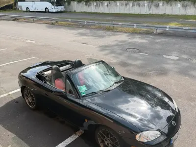Gebraucht Mazda MX5 145 PS (106 kW) 2004 Schwarz Cabrio