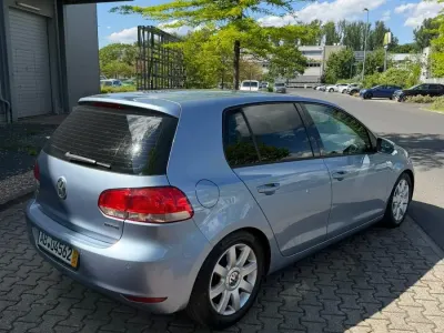 Gebraucht VW Golf VI 102 PS (75 kW) 2009 Blau Kleinwagen