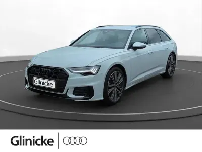 Gebraucht Audi A6 S-Line 367 PS (269 kW) 2024 Gletscherweiß metallic Kombi