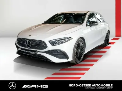 Gebraucht Mercedes A200 AMG 163 PS (119 kW) 2025 Polarweiß uni Limousine