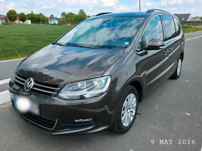 Gebraucht VW Sharan 150 PS (110 kW) 2016 Braun Van / Kleinbus