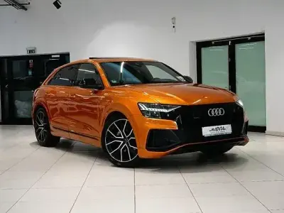 Brugt Audi Q8 S-Line 286 HK (210 kW) 2020 Orange SUV