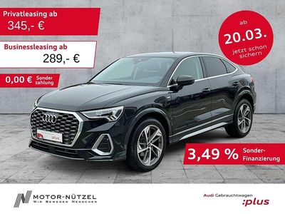Gebraucht Audi Q3 S-Line 150 PS (110 kW) 2025 Mythosschwarz metallic SUV