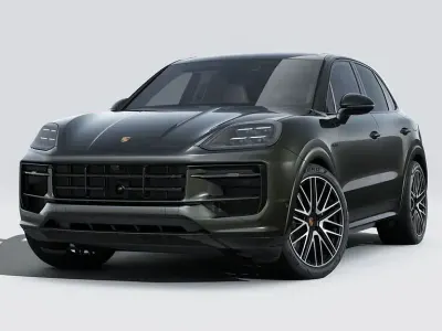 Neu Porsche Cayenne Black Edition 470 PS (345 kW) 2026 Grün SUV