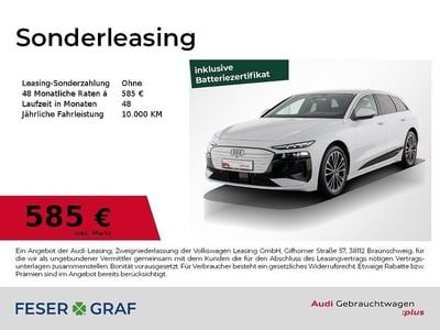 Gletscherweiß Gebraucht 2025 Audi A6 e-tron Ambiente Kombi | 66.440 € (Guter Preis)