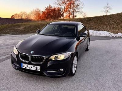 Gebraucht BMW 220 Sport Line 184 PS (135 kW) 2014 Schwarz Coupé