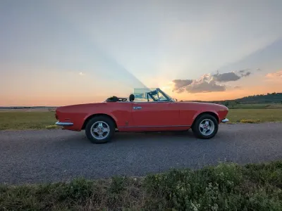 Gebraucht Fiat 124 Spider 98 PS (72 kW) 1982 Rot Cabrio