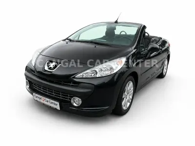 Gebraucht Peugeot 207 CC Sport 120 PS (88 kW) 2009 Schwarz Cabrio