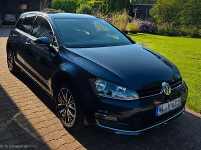 Gebraucht VW Golf VII Allstar 110 PS (80 kW) 2016 Blau Limousine