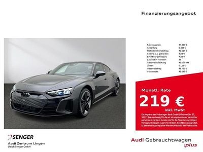 Usata Audi e-tron GT quattro Ambiente 350 kW (476 CV) 2022 Grigio Berlina