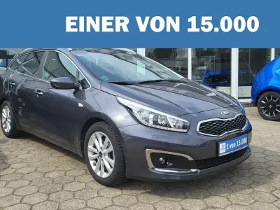 Gebraucht Kia Ceed Sportswagon DREAM-TEAM Edition 135 PS (99 kW) 2018 Grau Kombi