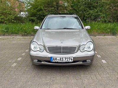 Usata Mercedes C180 Elegance 143 CV (105 kW) 2002 Beige Berlina