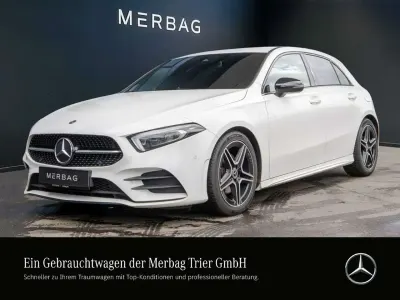 Gebraucht Mercedes A200 AMG 163 PS (119 kW) 2019 Weiß Limousine