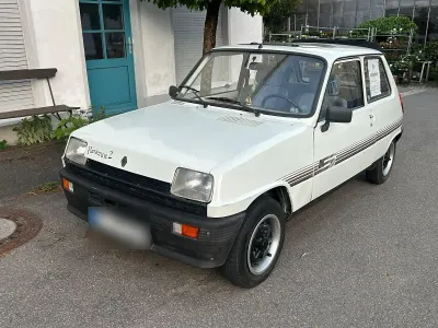 Gebraucht Renault R5 44 PS (32 kW) 1984 Weiß Kleinwagen