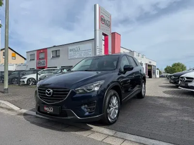 Gebraucht Mazda CX-5 Exclusive-Line 150 PS (110 kW) 2015 Blau SUV