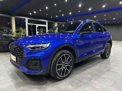 Begagnad Audi Q5 Sportback S-Line 286 HK (210 kW) 2022 Blå SUV