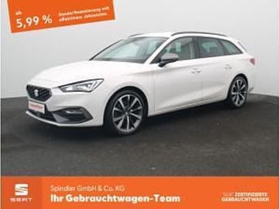 Gebraucht Seat Leon ST FR 150 PS (110 kW) 2022 "candy" weiss Kombi