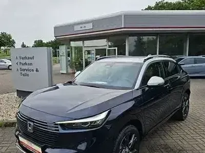 Gebraucht Honda HR-V Advance 152 PS (111 kW) 2022 Midnight blue beam metallic und silber SUV