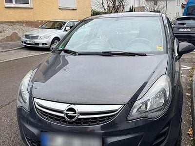Gebraucht Opel Corsa Edition 69 PS (50 kW) 2014 Grau Kleinwagen