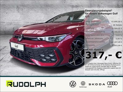 Kings red metallic (rot) Gebraucht 2025 VW Golf VIII GTI | 43.890 € (Teuer)