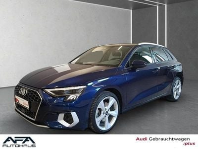 Gebraucht Audi A3 Advanced 150 PS (110 kW) 2021 Blau Limousine