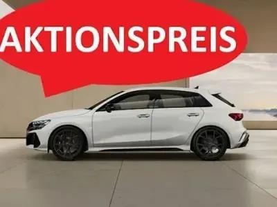 Ny Audi RS3 Sport 400 HK (294 kW) 2026 Hvid Sedan