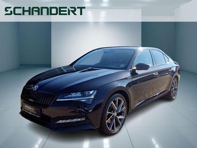 Usata Skoda Superb SportLine 150 CV (110 kW) 2022 Nero Berlina
