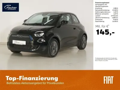 Gebraucht Fiat 500e Icon 86 kW (118 PS) 2022 Onyx schwarz Limousine