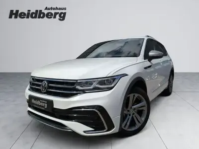 Gebraucht VW Tiguan Allspace R-line 200 PS (147 kW) 2023 Weiß SUV