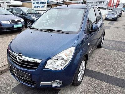 Gebraucht Opel Agila Edition 86 PS (63 kW) 2008 Blau Kleinwagen