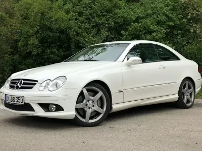 Gebraucht Mercedes CLK350 Sport 272 PS (200 kW) 2005 Weiß Coupé