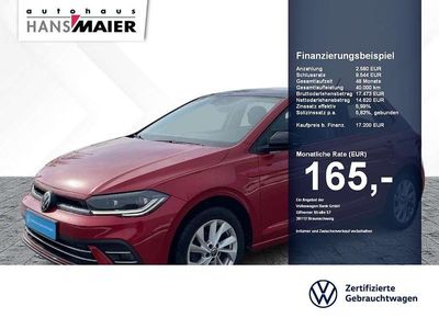 Gebraucht VW Polo IQ Drive 95 PS (69 kW) 2022 Rot Kleinwagen