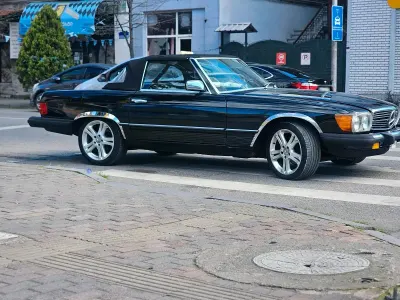 Brugt Mercedes 560 216 HK (158 kW) 1984 Blå Cabriolet