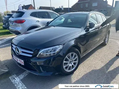 Usata Mercedes C180 122 CV (89 kW) 2019 Nero Berlina