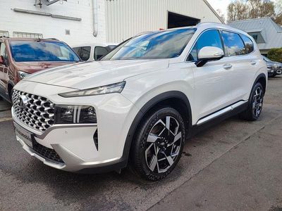 Gebraucht Hyundai Santa Fe 201 PS (147 kW) 2021 Weiß SUV