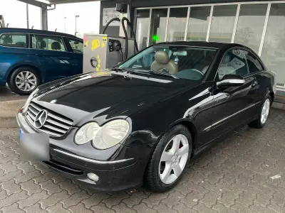 Brugt Mercedes CLK270 170 HK (125 kW) 2003 Sort Coupe