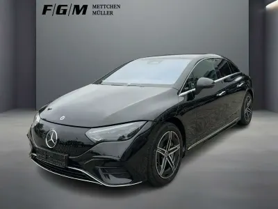 Gebraucht Mercedes EQE300 AMG line 180 kW (245 PS) 2024 Lack obsidianschwarz Limousine